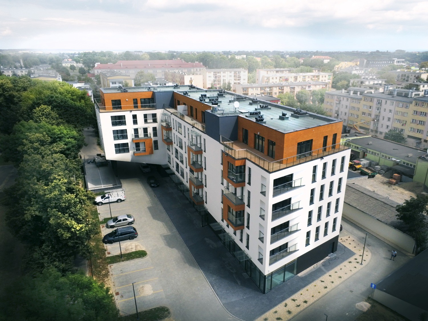 Apartamentowiec w Sandomierzu